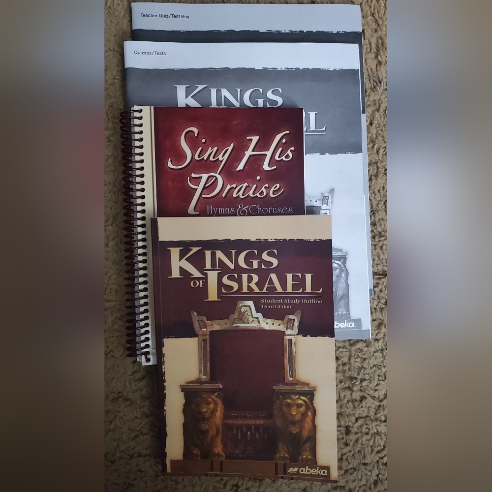 Abeka Kings of Israel 9th Grade Bundle Kit